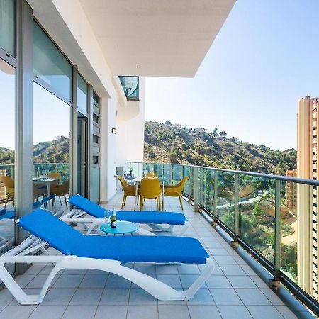 Апартаменты Skyline 10 Gran Terraza Privada Con Vistas Espectaculares Бенидорм Экстерьер фото